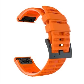 26mm silikone Smart Watch Band udskiftning til Garmin Fenix 6X GPS / 6X Pro osv.