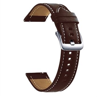22mm Ureudskiftning af ægte læderur af høj kvalitet til Samsung Galaxy Watch3 45MM R840
