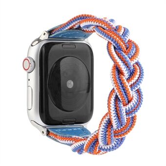 Elastisk vævet urbåndsudskiftning til Apple Watch Series 1 38mm / 2 38mm / 3 38mm / 4 40mm / 5 40mm / 6 40mm / SE 40mm