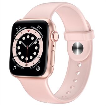 Silikone Urrem til udskiftning Apple Watch 1/2/3 38mm eller 4/5/6/SE 40mm - Pink