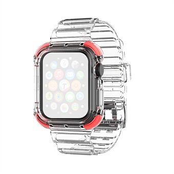 Blødt TPU Smart Watch udskiftningsrem til Apple Watch Series 6 / SE / 5/4 40mm / Apple Watch Series 1/2/3 38mm
