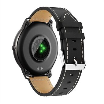 Ægte læder Smart Watch Band Rem Replacement til Xiaomi Haylou Solar LS05 osv.