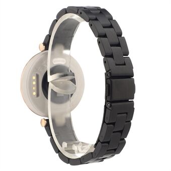 Rustfrit Steel justerbart Smart Watch Band udskiftningsrem til Garmin Lily