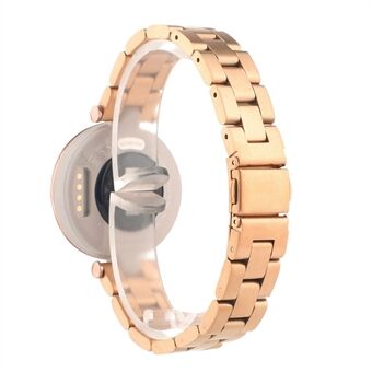 Rustfrit Steel justerbart Smart Watch Band udskiftningsrem til Garmin Lily