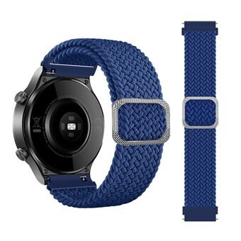 22mm New Style Flettet Reb Justerbar Urrem Udskiftning til Samsung Gear S3 Classic/S3 Frontier/Galaxy Watch 46mm