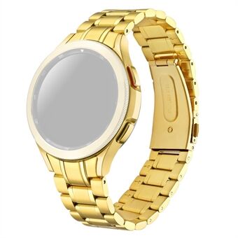 Til Samsung Galaxy Watch4 40mm/44mm/Watch4 Classic 42mm/46mm 5-perler rustfrit Steel Smart Watch Bånd erstatningsrem