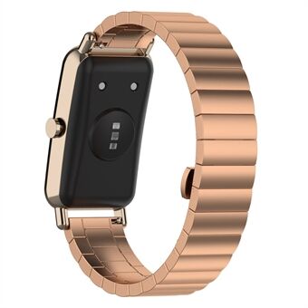 Til Huawei Watch Fit Mini 16mm rustfrit Steel urrem Justerbar Smart Watch-rem