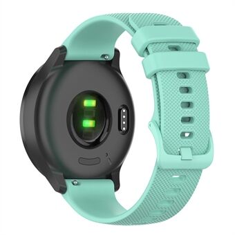 Til Garmin Vivomove Sport/Venu 2 Plus 20 mm Silikone Smart Watch-rem Gitterstruktur Justerbart armbånd