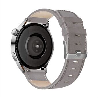 Til HUAWEI Watch GT3/ Samsung Galaxy Watch 46mm/Gear S3 Classic læderurrem 22mm Universal urrem med spænde