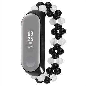 Til Xiaomi Mi Band 5/Mi Band 6 Jade Beads Armbånd Smart Watch Bånd Udskiftning af rem