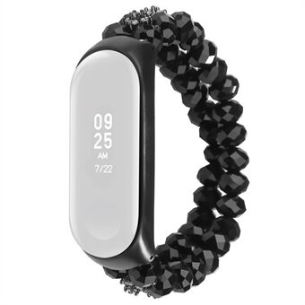 Til Xiaomi Mi Band 3/4 Crystal Beads Erstatning Armbånd Armbånd Smart Urrem