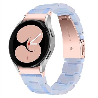 Til Samsung Galaxy Watch4 Active 40 mm/44 mm / Watch4 Classic 42 mm/46 mm Smart Watch-rem Udskiftning af resin-armbånd