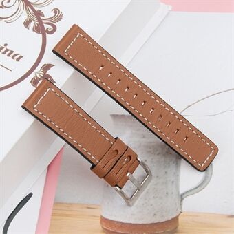 Til Garmin Vivomove Style/GarminMove Style Kohud Ægte Læder Rustfrit Steel Spænde Design Slidfast Smart Watch Rem Armbåndsbånd