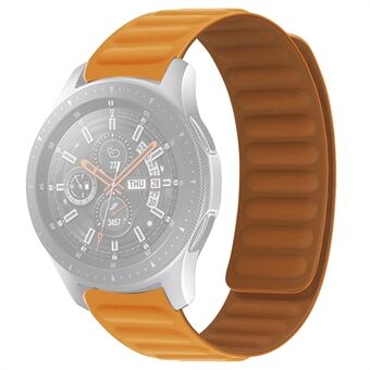 For Samsung Gear S3 Frontier/Classic/Garmin Forerunner 255 22mm Magnetic Watch Strap Silicone Wrist Band Replacement