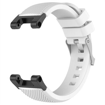 Til Huami Amazfit T-Rex / T-Rex Pro / Ares Twill Texture Watch Band Silikone Urrem Universal 22mm erstatningsurrem