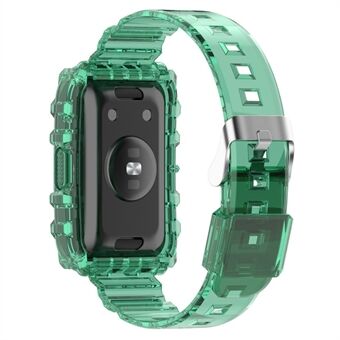 Til Xiaomi Mi Band 7 Pro Solid Color Silikone Smart Watch Band Klar erstatningshåndledsrem