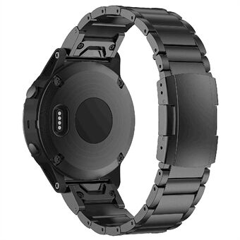 Til Garmin Descent G1 / Fenix 7 / 6 Pro / 5 Plus Titanium Steel 3 Beads Smart Watch Band 22 mm Universal Quick Release Erstatningsrem