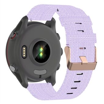 Til Samsung Galaxy Watch 5 40 mm / 44 mm / Watch 5 Pro 45 mm Nylon urbånd Pink Spænde Justerbar håndledsrem