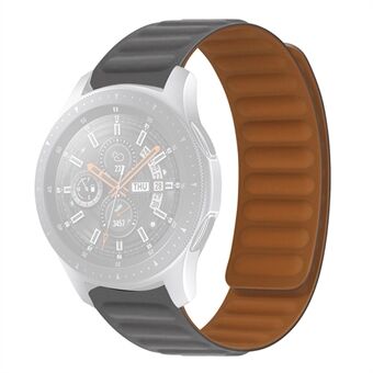 Til Samsung Galaxy Watch 5 40 mm / 44 mm / Watch 5 Pro 45 mm magnetisk silikone urrem udskiftning til håndledsrem