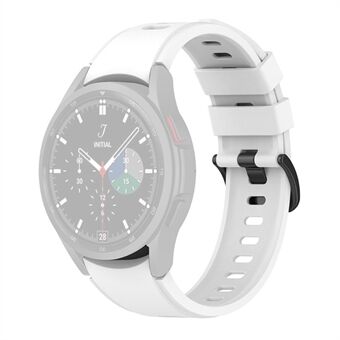 Til Samsung Galaxy Watch 5 40mm / 44mm / Watch 5 Pro 45mm / Watch4 40mm / 44mm / Watch4 Classic 42mm / 46mm / Watch3 41mm blødt silikone Smart Watch Bånd håndledsrem