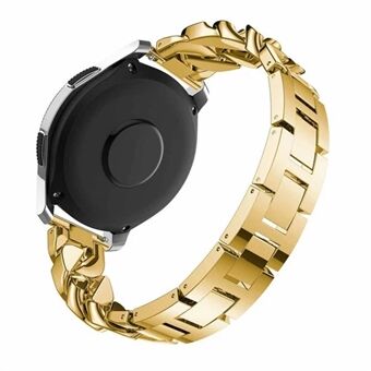 Til Samsung Galaxy Watch 4 40mm / 44mm / Watch 4 Classic 42mm / Watch 5 40mm / 44mm / Watch 5 Pro 45mm Rhinestone Decor Band Metal Erstatningsarmbånd