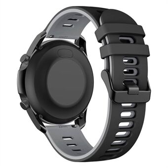 Til Samsung Galaxy Watch 5 40 mm / 44 mm / Watch 5 Pro 45 mm / Huami Amazfit Bip 3 Pro Silikone Urbånd 20 mm erstatningsrem