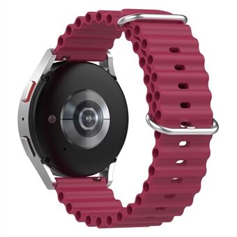 Til Polar Ignite / Ignite2 / Unite / Pacer / Samsung Galaxy Watch 5 40 mm / 44 mm Ocean Strap 20 mm Blød Silikone Sport Watch Band Erstatning