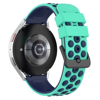 20 mm Dual Color Smart Watch Remme til Garmin Venu 2 Plus / Forerunner 245 / 245 Musik / 158 / 55 / vivoactive 3, Silikone Urrem Udskiftning