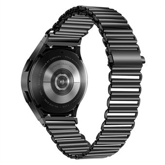 Til Samsung Galaxy Watch4 Active 40 mm / 44 mm / Watch4 Classic 42 mm / 46 mm urrem i rustfrit Steel Justerbar håndledsrem med stik