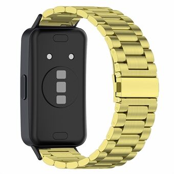 Til Huawei Band 8 Smartwatch Rem Reparation Del Urrem Udskiftning af 3-perler i rustfrit Steel