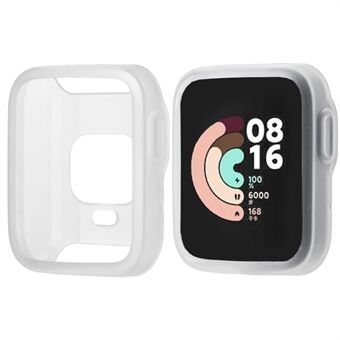 Stødsikker silikone Smart Watch beskyttende etui Cover ramme til Xiaomi Redmi ur