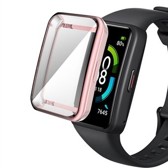 Elektrobelagt TPU Fuld dækning Smartwatch Protector Case Cover til Huawei Honor 6
