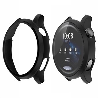 Smartwatch mat PC-rammecover med hærdet glas skærmbeskytter til Huawei Watch 3