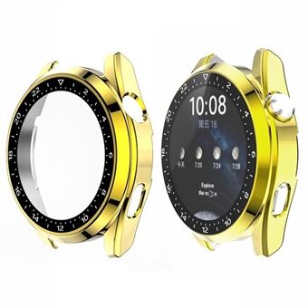 Skala Design Elektropletteret Smart Watch PC-stel med skærmbeskytter i hærdet glas til Huawei Watch 3 Pro