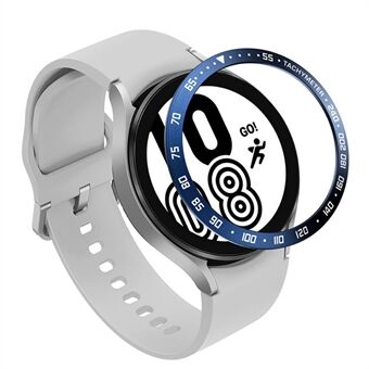 Dekorativ rustfrit Steel Ur Bezel Ring Cover Protector til Samsung Galaxy Watch4 40mm