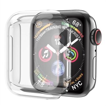 Krystalklart blød TPU All-Around beskyttelsescover til Apple Watch Series 7 41 mm