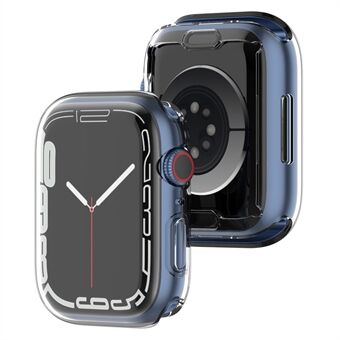 Galvanisering TPU Ur Cover Fuldt beskyttende etui til Apple Watch Series 7 41mm