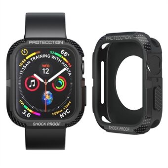 Stødsikker blød TPU Smart Watch Case Cover til Apple Watch Series 7 41mm / Series 6/5/4/SE 40mm