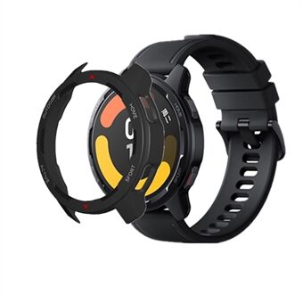 Til Xiaomi Watch Color 2 Dual Color Design Anti-Fall PC Watch Protective Case Cover
