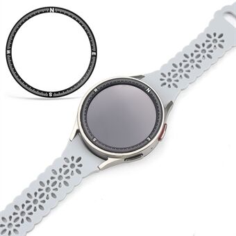 Til Samsung Galaxy Watch 5 Pro 45 mm Ur Bezel Ring Styling ramme Beskyttende metalcover med urskive