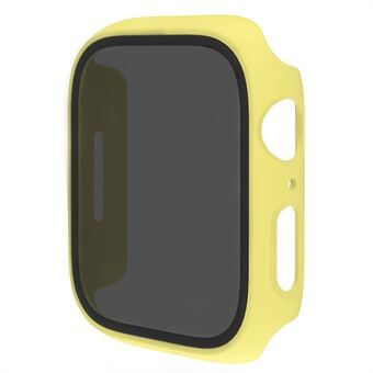 Til Apple Watch Series 4 / 5 / 6 / SE / SE (2022) 40 mm hårdt pc-hus Integreret anti-drop cover med Anti-Peep hærdet glas skærmbeskytter