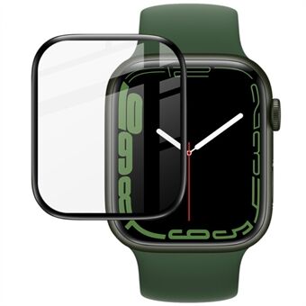 IMAK Fuld dækning Ridsefast Ultra Clear PMMA glas skærmbeskyttelsesfilm til Apple Watch Series 7 45mm