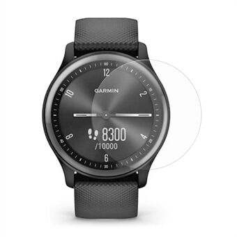Anti-explosion Screen Protector for Garmin Vivomove, D37mm Ultra Clear Scratch-resistant TPU Watch Screen Film