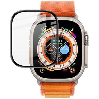 IMAK til Apple Watch Ultra 49mm HD Ultratynd skærmbeskytter Anti-slid Glat berøring PMMA Watch Screen Film
