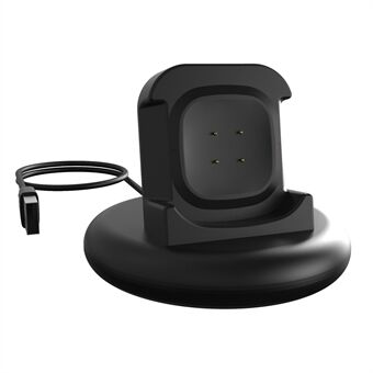 Opladningsstativ Clip Stand Dock Adapter Beslag til Fitbit Versa3/Sense