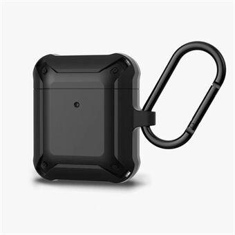 Drop Resistant Armor TPU PC Hybrid Case for Apple AirPods with Wireless Charging Case (2019)/Charging Case (2019)/(2016)