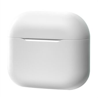 Ensfarvet silikone Bluetooth-øretelefon beskyttende etui Anti-fald Cover til Apple AirPods 3
