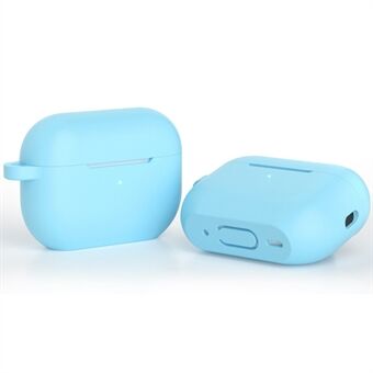 Til AirPods Pro 2 Bluetooth-øretelefoner Silikone beskyttelsescover Fladbund anti-drop cover (2 mm tykkelse)