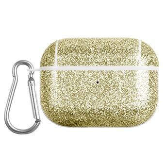Til Apple AirPods Pro Opladningsetui Cover Glitter TPU+PU Beskyttende Headset Cover