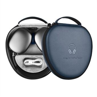 WIWU Bærbar Ultratynd Headset Opbevaringspose Plys Foring Høretelefon Hovedtelefon Beskyttelsesetui til AirPods Max